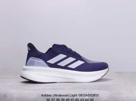 公司级阿迪达斯adidas Ultraboost Light 耐磨缓震休闲运动跑鞋 采用网材搭配反光皮革鞋面 配上stretchweb网格外底 提供非凡穿着体验 - 点击图像关闭