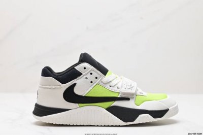 公司级travis Scott X Jordan Cut The Check 联名倒钩休闲板鞋 原楦原纸板开发 原盒原配 超高清洁度 新鞋型！ 货号:Fz811