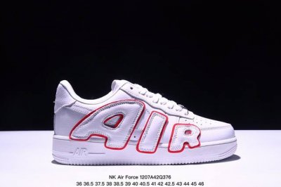 公司级cpfm X Nk Air Force 1 07 Low 空军一号系列低帮经典百搭休闲运动板鞋“联名放大补丁字母”Dc4457-001 近日，A Ap B