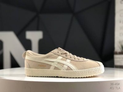真标带半码亚瑟士 Onitsuka Tiger鬼冢虎 Mexico Delegation休闲运动板鞋 货号：1183B954-250 尺码：36-45 半 At