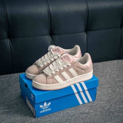 核心私 Adidas Originals Campus 00S 学院系列面包风经典复古低帮百搭休闲运动板鞋 货号：Jr8042 尺码：36 36.5 37.5