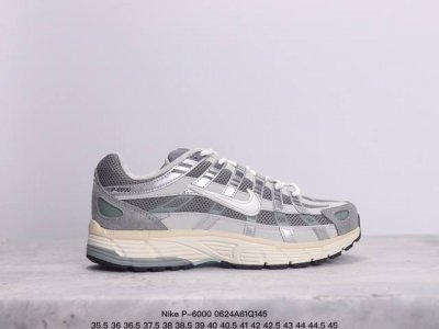 Nike P-6000 复古休闲运动老爹鞋 #层次鲜明线条设计 摆脱厚重外形 超轻鞋身 细节随意对比 货号：Fn7509 029 尺码：35.5 36 36.5