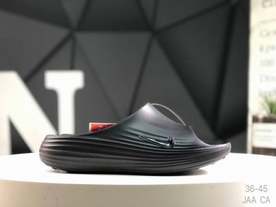 耐克 Nike Reactx Rejuven8 Slide 耐克夏日穿搭凉鞋 Hv4479-001 #采用质感柔软且出众回弹的 Reactx泡绵，缔造非凡舒适的