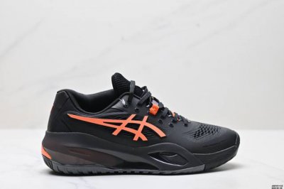 公司级Asics Gel-Resolution X 亚瑟士 专业网球鞋 没有鞋骨的设计 这是一种创新技术 它让脚底在每一次着地时都能感受到柔软而充足的缓冲 就像