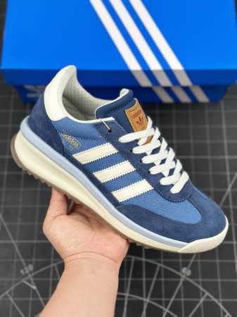 阿迪达斯Adidas Originals SL 72 RTN 厚底版系列低帮增高百搭休闲运动板鞋 #男女鞋半码制#采用翻毛皮组合牛津布鞋面材质#内嵌环保海玻璃鞋 - 点击图像关闭
