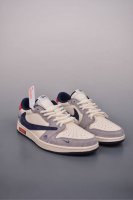 360 Fragment X Travis Scott X 斯图西联名 Air Jordan 1 Low 三方联名倒钩 性价比原盒出货 全新的三方联名低帮倒钩