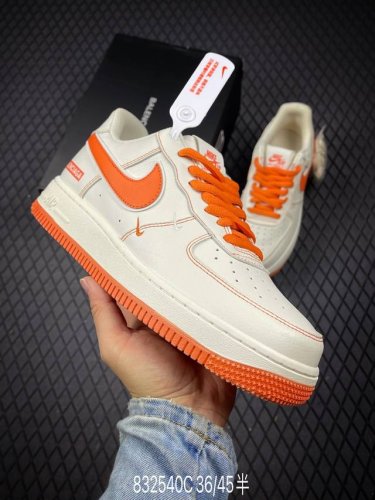 C 公司级Nike Air Force 1 07 原楦头原纸板 打造纯正低帮空军版型 专注外贸渠道 全掌内置蜂窝气垫 原盒配件 原厂中底钢印 拉帮完美 货号:F