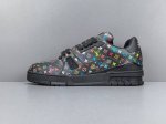 p 650渠道优势 支持放店！ 【专柜版 驴牌】 Lv Trainer "情侣限定系列 休闲 低帮 时尚板鞋 尺码 38 39 40 41 42 43 44 4