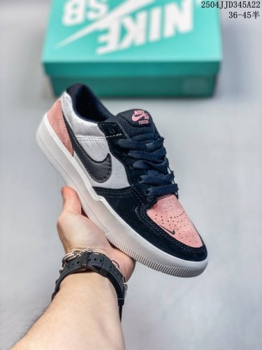 公司级真标半码 Nike耐克Sb Force58猪巴革校园运动滑板鞋 04Jjd345A22