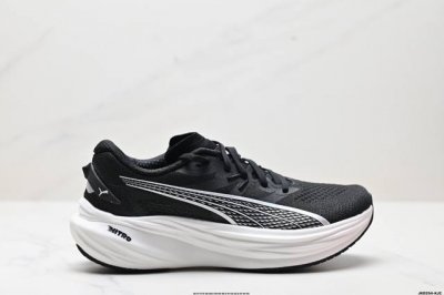 公司级彪马Puma Deviate Ntro 3跑步鞋男鞋新款缓震鞋子训练跑鞋透气运动鞋舒适防滑耐磨 低帮 休闲跑步鞋 货号:309707-01 尺码:36 3