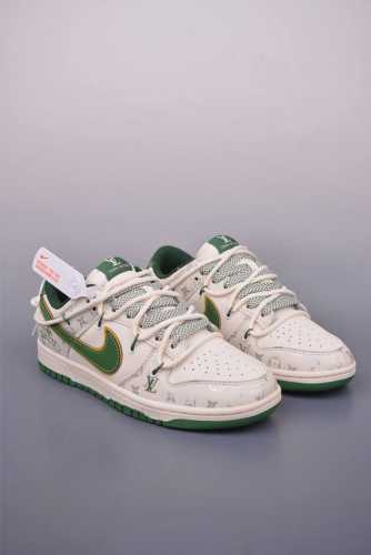 nike Sb Dunk Low Lv联名 解构抽绳鞋带 纯原大厂出品 极力推荐 原装头层材料 独家版型蒸餾加工 帶來的是更好的视觉和脚感体验 大厂纯原品质出货