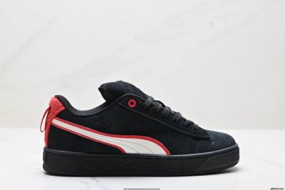 250 公司级Ferrari X Puma Suede Xl复古单品 彪马 防滑耐磨低帮德训板鞋 货号:308798 01 尺码:36 37 37.5 38 3