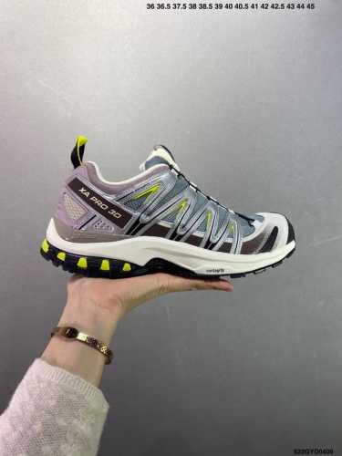 公司级Salomon Xa Pro Xt-6 Ft萨洛蒙户外越野跑鞋 鞋面采用Sensifit贴合技术 全方位贴合包裹脚型 鞋跟部鞋底牵引设计 提供强大的抓地性