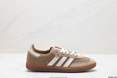公司级阿迪达斯三叶草adidas Originals Samba Og 桑巴舞系列绅士德训足球风百搭低帮休闲运动板鞋 货号:Ig1379 尺码:35.5 36