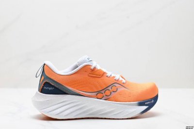 公司级Saucony Triumph 22 索康尼胜利 旗舰级缓震 慢跑减震透气 低帮训练跑步鞋 货号:S10964- 尺码:36-40 Id:Jhd170-Z