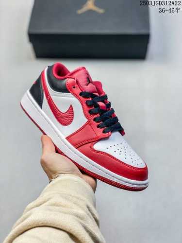 160 头层公司级真标带半码！ 耐克Nike Air Jordan 1 Mid“ Aj1 乔1代 乔丹一代低帮系列经典复古文化休闲运动篮球鞋采用头层皮与牛剖革鞋