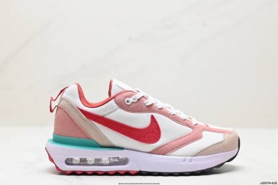 真标耐克nk Air Max Dawn 黎明系列低帮气垫百搭休闲运动慢跑鞋 采用柔软翻毛皮和透气梭织材料打造利落鞋面 中底和鞋跟融入现代感线条设计 货号:Dh5