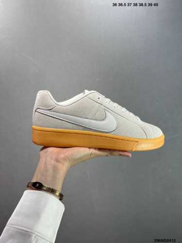耐克Nike Court Royale Ac 运动鞋低帮小白鞋轻便休闲鞋板鞋 货号:749867-107 Size:36 36.5 37.5 38 38.5 3