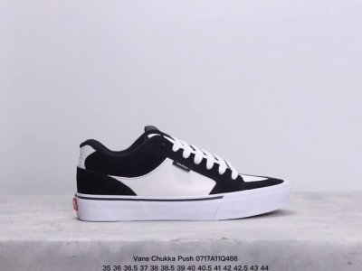Vans Chukka Push时尚舒适 包裹性防滑 低帮 板鞋 男女同款 黑武士 尺码：35 36 36.5 37 38 38.5 39 40 40.5 41