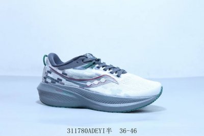 220 saucony索康尼Triumph胜利21 巴斯夫真爆男女跑步缓震透气舒适轻巧运动休闲鞋 货号 S20881-215 311780Adeyi半 36-4