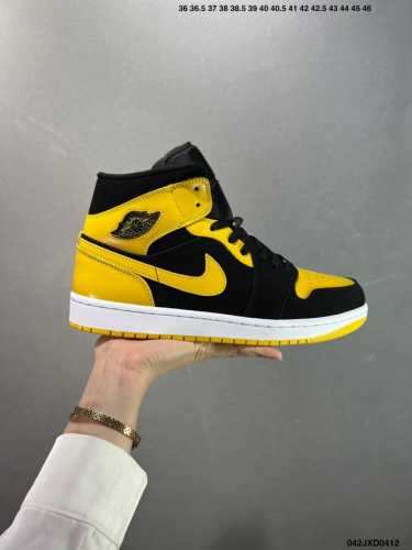 公司级耐克Nike Air Jordan 1 Mid”Green Yellow“Aj1乔丹一代中帮经典复古文化休闲运动篮球鞋 货号:Ao9944-441 尺码: