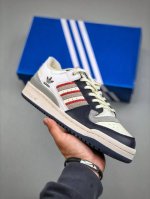 adidas Forum Low Cl 三叶草低邦性价比天花板 极力推荐经典魔术贴复古板鞋 J P12960 尺码：39-44 半