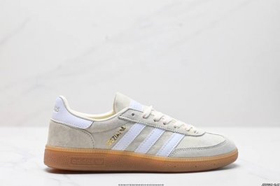 公司级adidas Originals Gazelle Indoor W三叶草休闲防滑耐磨低帮板鞋 鞋头出色设计 塑就出众贴合感 稳固的后跟贴合足部曲线设计 软