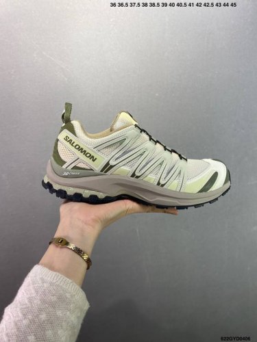 公司级Salomon Xa Pro Xt-6 Ft萨洛蒙户外越野跑鞋 鞋面采用Sensifit贴合技术 全方位贴合包裹脚型 鞋跟部鞋底牵引设计 提供强大的抓地性