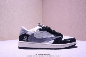 海外爆款限量发售！公司级 Travis Scott X Fragment Design X Jordan Air Jordan 1 Low Og Sp “Off