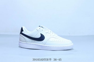 120 耐克Nk Court Borough Low 2 小空军 耐克校园休闲板鞋 货号 Hj9105-100 39103Adter半 36-45