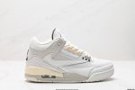 公司级nike Air Jordan 3 Retro皮革 潮流 防滑耐磨包裏性 中帮 复古篮球鞋 缜密拉帮及中底钢印细节 全新底模 货号:Dh7139-100