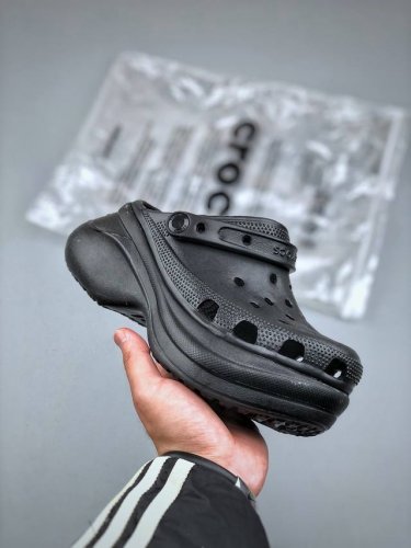 J版纯原 如需配件另加钱 Crocs Classic Clog 卡骆驰休闲沙滩洞洞拖鞋凉鞋 鲸鱼 透明防水袋包装 尺码：W5 35-36 W6 36-37 W7