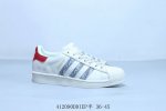 阿迪达斯Adidas三叶草 Originals Superstar 贝壳头系列低帮经典百搭休闲运动板鞋 古驰 货号 Bz2504 4 90Ddiep半 36-4