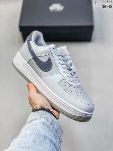 160 公司级带半码 af1耐克 Nike Air Force 1 ‘07 Low 空军一号 厚底增高百搭运动板鞋 原楦头原纸板 打造纯正空军版型，专注外贸渠道