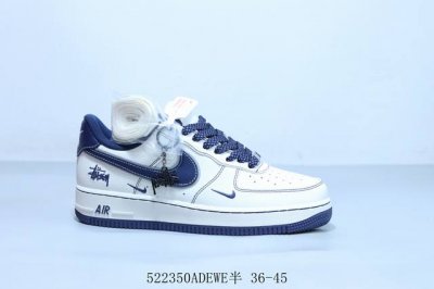 nike Air Force 1 Af1耐克 空军一号休闲板鞋 货号 Xs1958-587 522 Adewe半 36-45