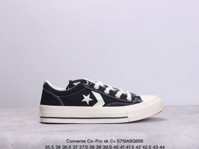 真标converse Cx-Pro Sk Cv 防滑耐磨轻便 低帮 帆布鞋 货号:34201190 尺码:35.5 36 36.5 37 37.5 38 39