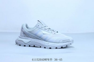 阿迪达斯 Adidas Retro[Y P10 阿迪简约轻便透气爆米花休闲跑鞋 货号 H03084 411520Adwpr半 36-45