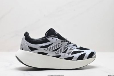 真标Adidas Adizero Aruku 柔软舒适防滑耐磨 阿迪达斯 低帮跑步鞋 货号:Ji0308 尺码:36 36.5 37 38 38.5 39 40
