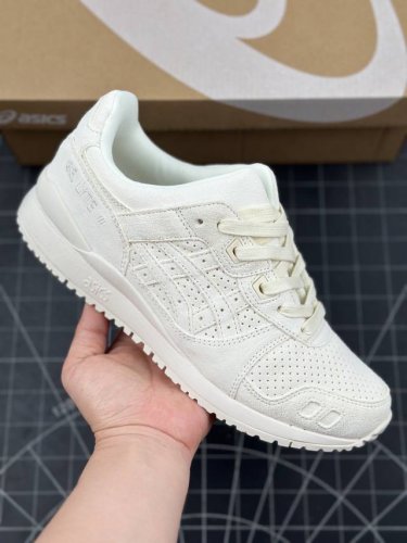 核心私 公司级asics Gel-Lyte Iii Og系列低帮经典复古休闲运动跑步鞋 采用硬质牛剖革组合透气针织鞋面材质 升级eva全新缓震中底部位科技组合耐