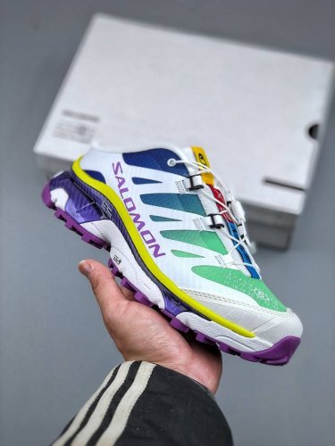 500支持放店 salomon萨洛蒙 Xt-4 Mule Mm6 maison Margiela 户外半拖运动训练鞋 给脚掌足够的支撑性 软硬适中 因为没有鞋后