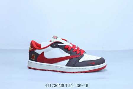 乔丹Air Jordan 1 Low Aj1 乔1低帮复古文化休闲运动篮球鞋 喜 倒勾 货号 Ch6336-020 411730Adutu半 36-46 - 点击图像关闭