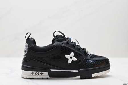 公司级全新Lv路易威登Louis Vuitton Trainer Sneaker Low休闲运动文化百搭板鞋 尺码:39-45 Id:Jkd129-Edz - 点击图像关闭