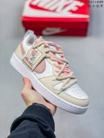 公司级双十二福利套现 球鞋定制 Nike Court Borough 2 玫瑰粉 校园风百搭 低帮女子板鞋 尺码：见图 编码：12Jyd314A08