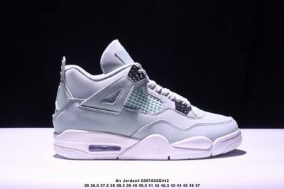 330 F版 Air Jordan 4 Retro 乔丹四代“Net” 薄荷绿 纯原大厂出品 Air Jordan Aj4 Retro 原楦原纸板 原厂材料开发