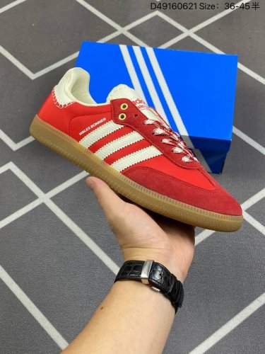 Ad Originals Samba 桑巴舞系列绅士德训足球风百搭低帮休闲运动板鞋 Gy6612 英国女设计师gracebonner旗下男装品牌wales Bo