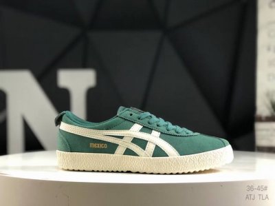 真标带半码亚瑟士 Onitsuka Tiger鬼冢虎 Mexico Delegation休闲运动板鞋 货号：1183B954-300 尺码：36-45 半 At