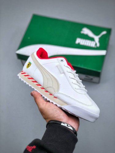 puma 彪马 Adults 联名法拉利 舒适耐磨 休闲百搭运动防滑跑步鞋 货号308067 02 尺码：36-45 半