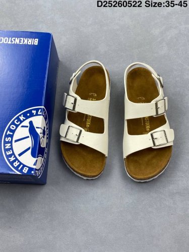 博肯 Birkenstock 拖鞋 广东原产#德国百年知名鞋履品牌 博肯Birkenstock 勃肯#采用质地柔软牛皮绒面材质#中底搭载缓震软木橡胶 其特有的鞋