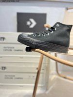 Converse All Star 高帮厚底增高 匡威全明星帆布鞋 复古 休闲运动硫化百搭板鞋 经典帆布鞋学院风学生鞋 这个系列是匡威最古老的系列了。是匡威品牌