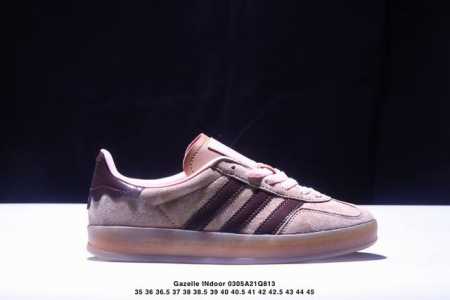 160 公司级Adidas Originals Gazelle Indoor 三叶草休闲防滑耐磨低帮板鞋 鞋头出色设计 塑就出众贴合感 稳固的后跟贴合足部曲线设 - 点击图像关闭